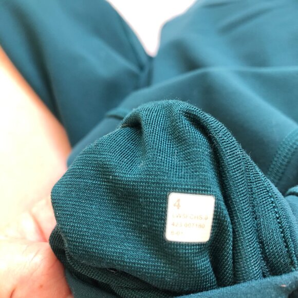 lululemon athletica Mini Flare Teal Leggings - Picture 3 of 3